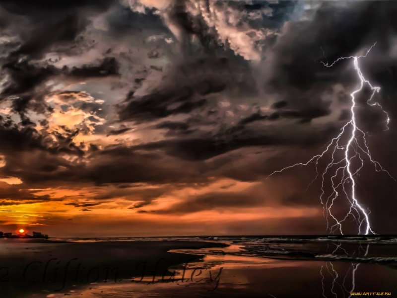 Шторм молния