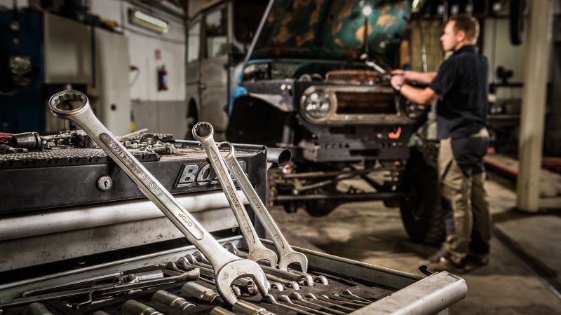 Мастерская машин