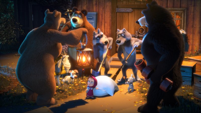 Маша и медведь 2008