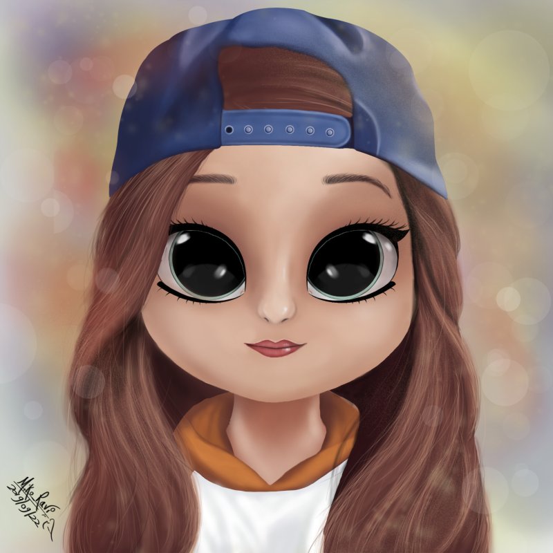 Красивые девушки мультяшные