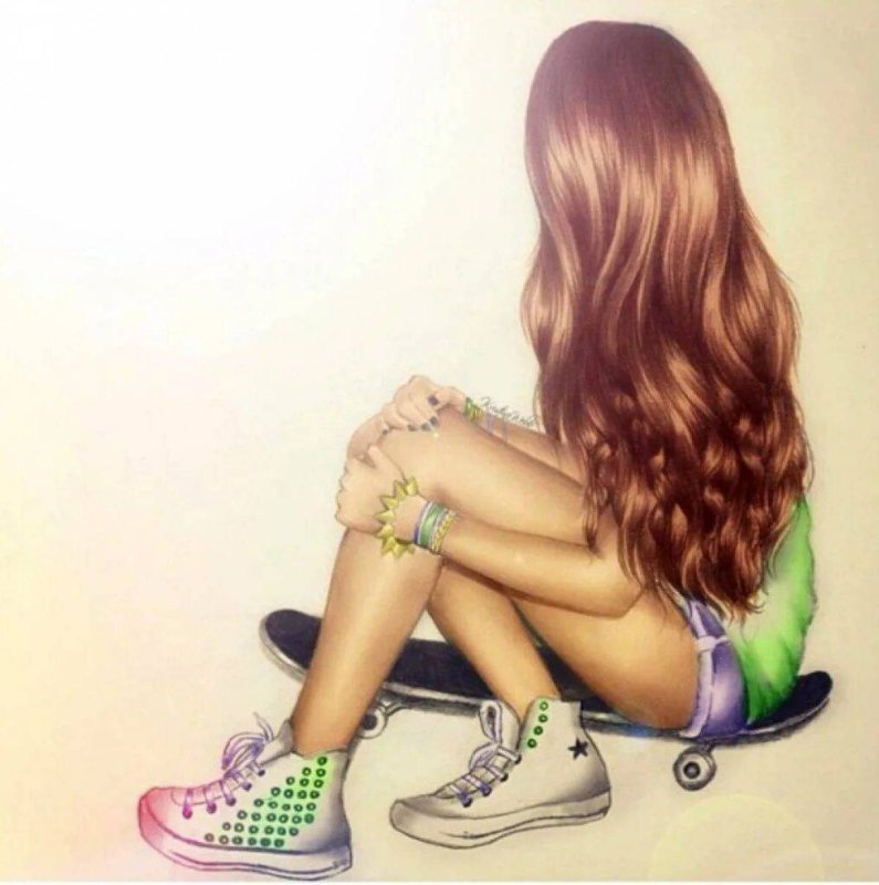 Красивые рисунки девочек