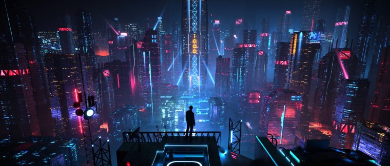 Найт Сити Cyberpunk 2077