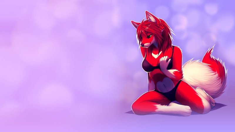 Фурри furotica Лис