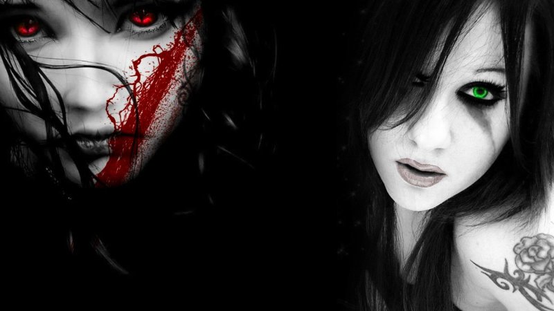 Страшные заставки на рабочий стол