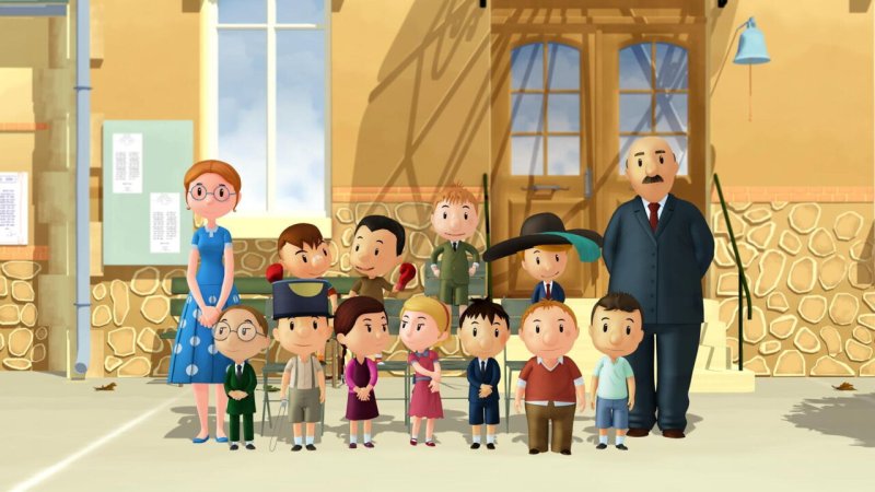 Герои мультика Николя