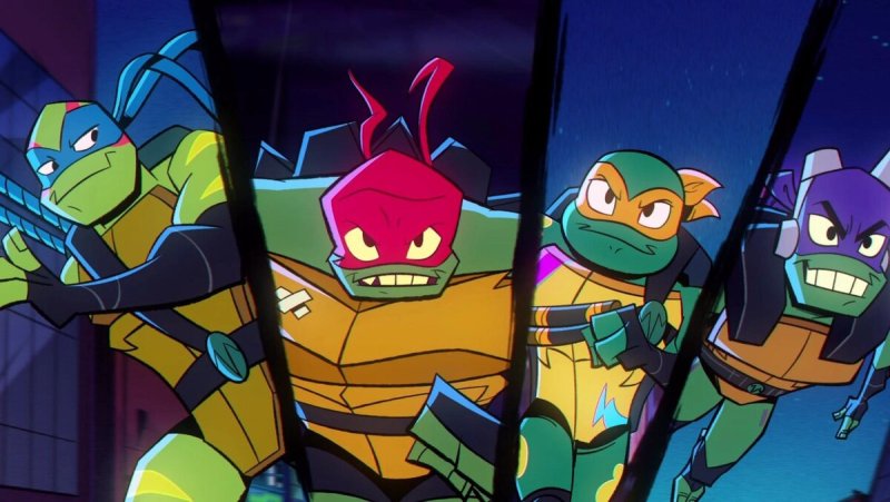 Черепашки-ниндзя мультсериал 2018