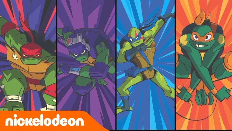 Мультик Черепашки ниндзя Эволюция героев