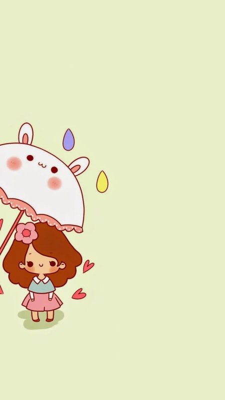 Милые парные обои