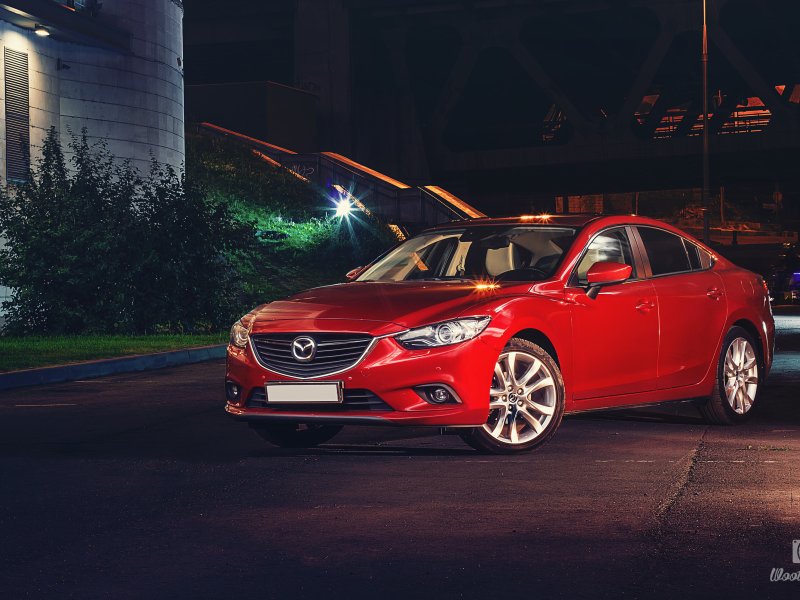 Мазда 6 2023 красная