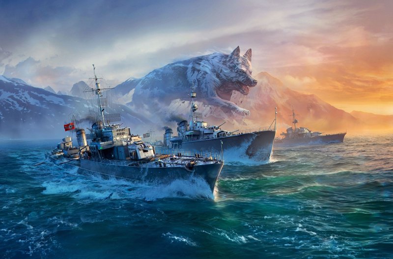 Морской бой World of Warships
