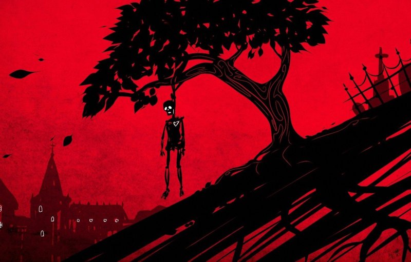 Черно красные рисунки