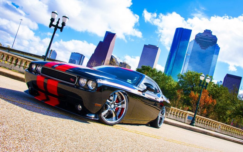 Dodge Challenger 4к