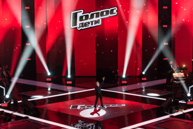 Шоу голос дети