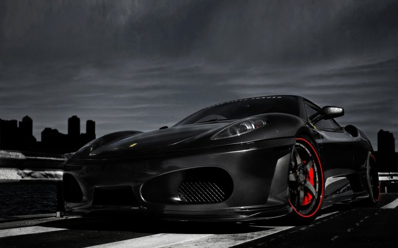 Ferrari f430 Scuderia Black
