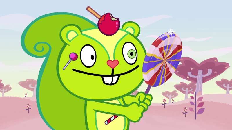 Хэппи три френдс Натти