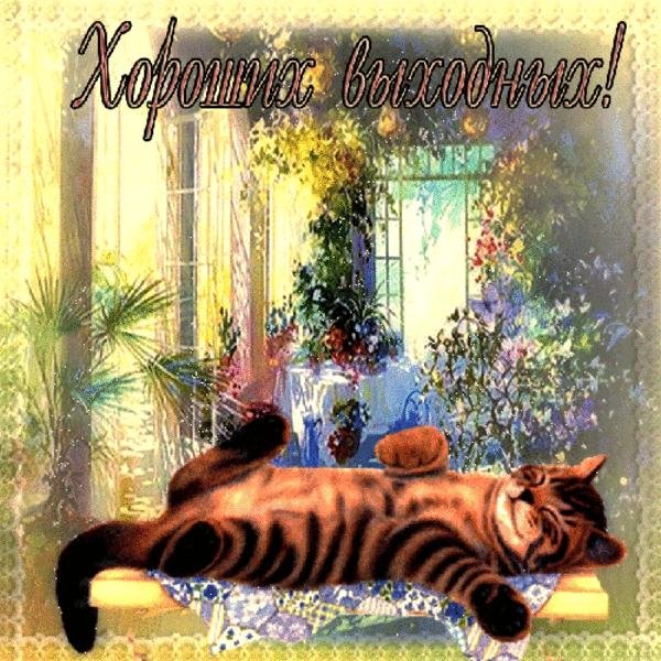 Приятных выходных