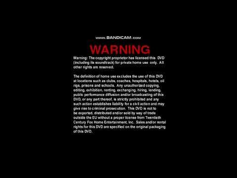 Предупреждение DVD