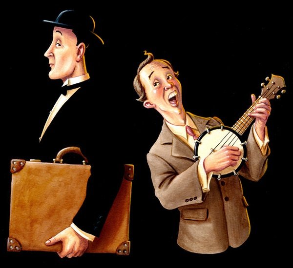 Дживс и Вустер заставка