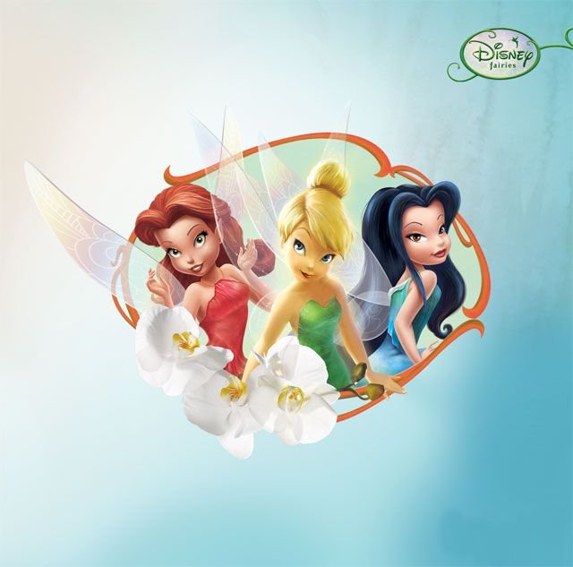 Уолт дисней с феей