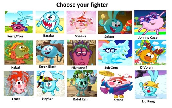 Смешарики English