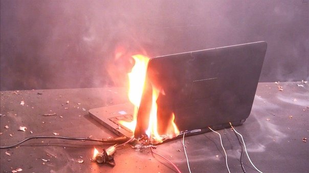 Горящие телевизоры