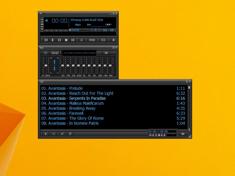 Skins Winamp магнитола