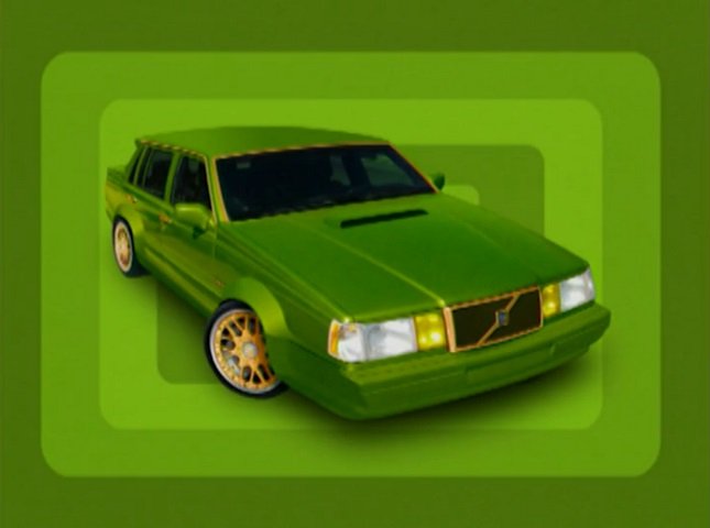 Салатовая Вольво