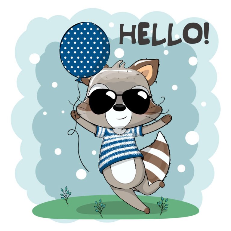 Енот мультяшный