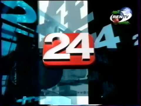 Заставка программы 24 Ren-TV 2001-2002