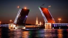 Санкт Петербург 4к Дворцовый мост