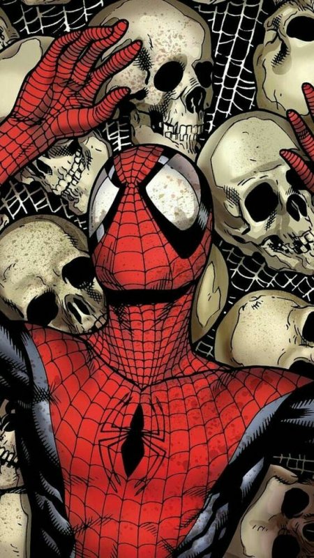 Человек паук обои на телефон