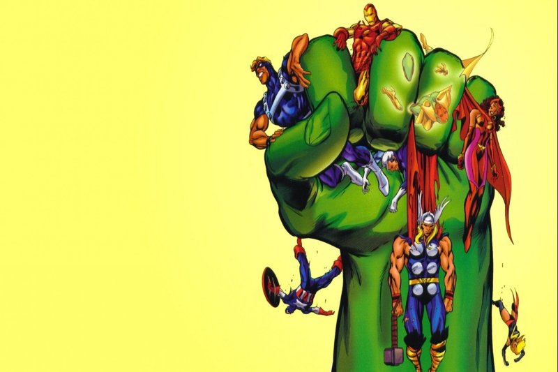 Фон для рабочего стола Марвел