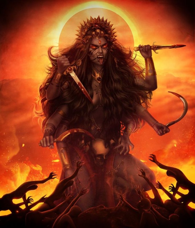 Клуб романтики Кали Зов тьмы богиня