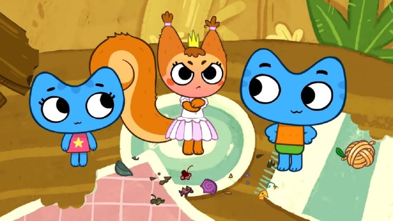 Мультфильмы для малышей - котики, вперед!