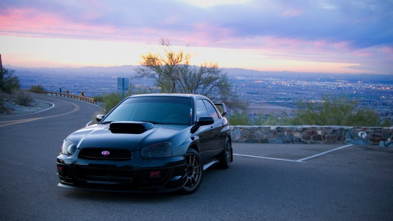 Subaru Impreza WRX STI 2005 Black