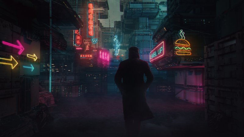 Бегущий по лезвию 2049 Cyberpunk
