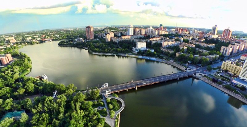 Кальмиус ДНР река