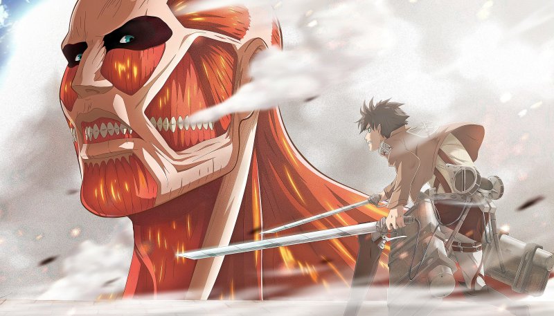 Атака титанов Эрен Титан Молотобоец