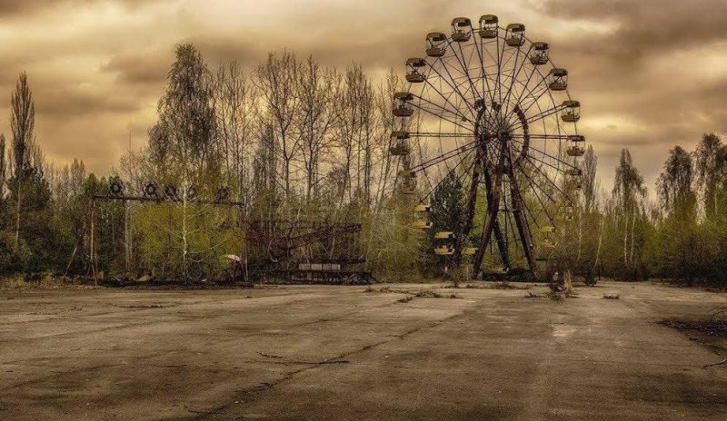 Припять Чернобыль ЧАЭС зона отчуждения