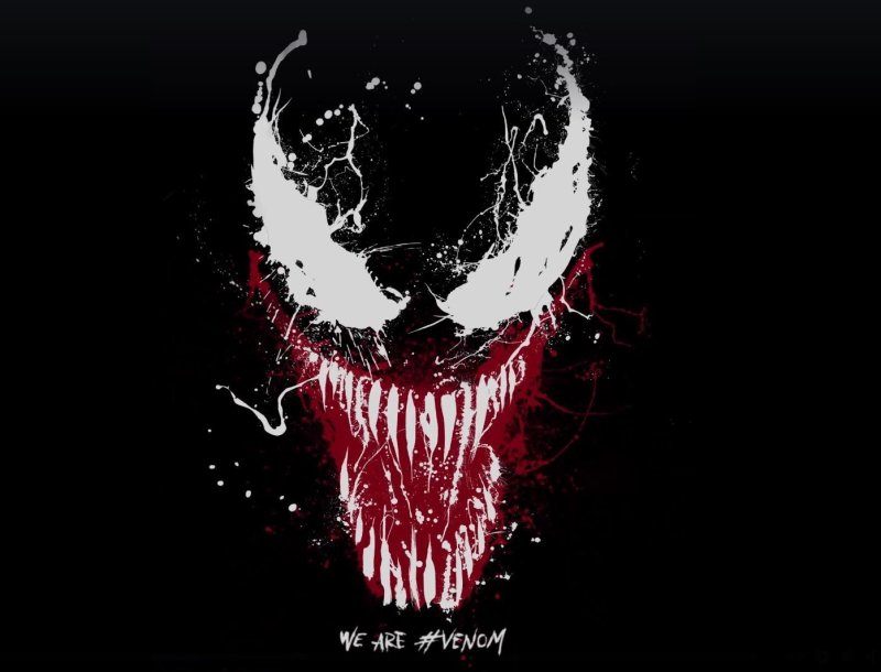 Веном надпись