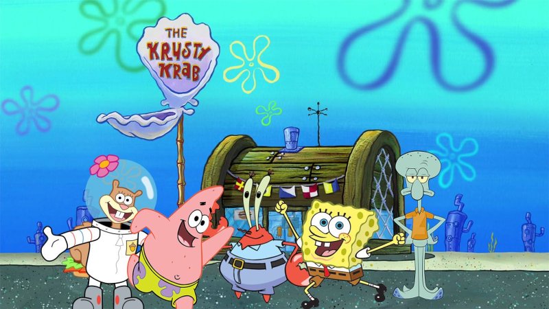 Губка Боб 4к