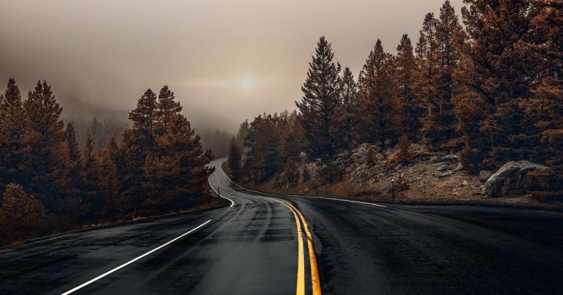 Осенняя дорога