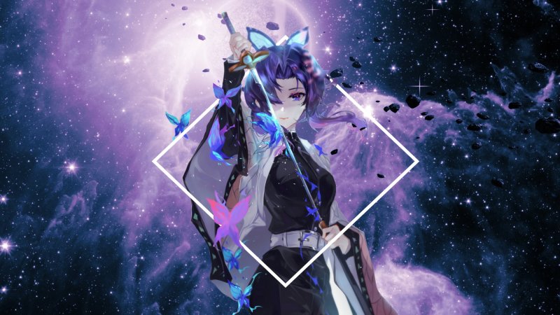 Фон аниме клинок рассекающий демонов