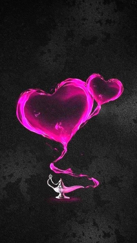 Яркое сердечко