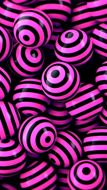 Черно розовая заставка