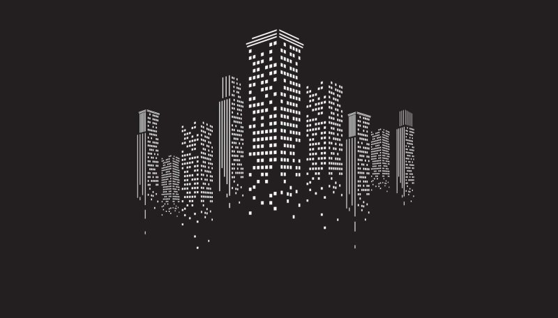 Векторное изображение города