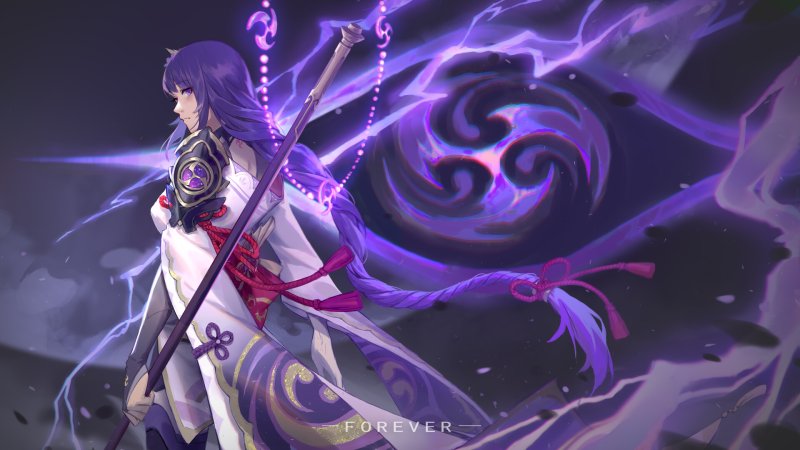 Баал Геншин 4к