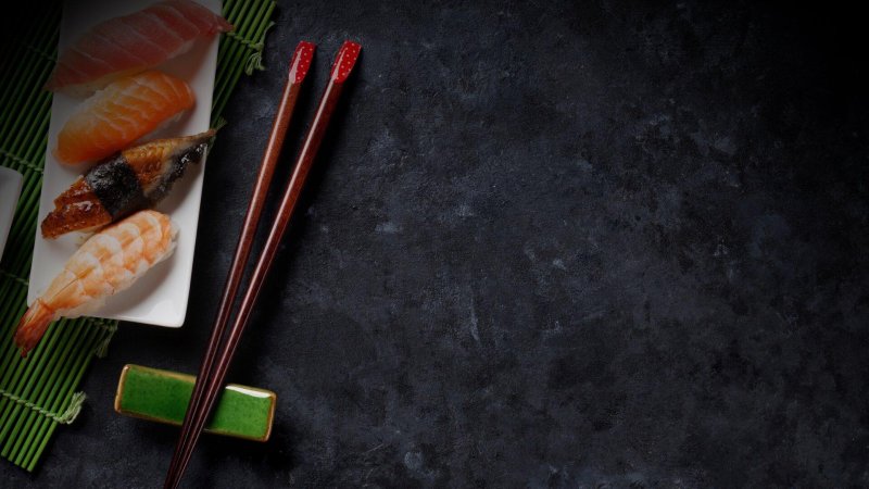 Фон для меню японской кухни
