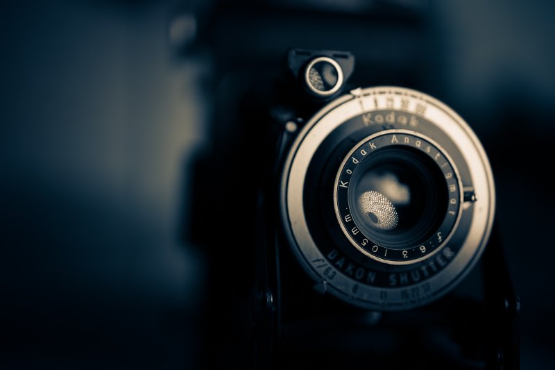 Красивый фотоаппарат