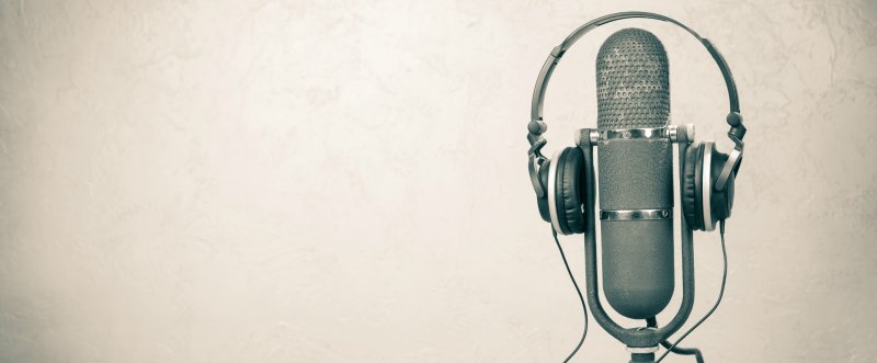 Красивый фон для подкаста